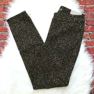 NWT Chico's Leopard Jeggings Animal Print Stretch Modern Contemporary Pants US 4